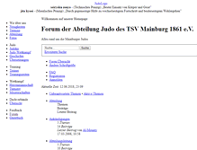 Tablet Screenshot of forum.judo-mainburg.de